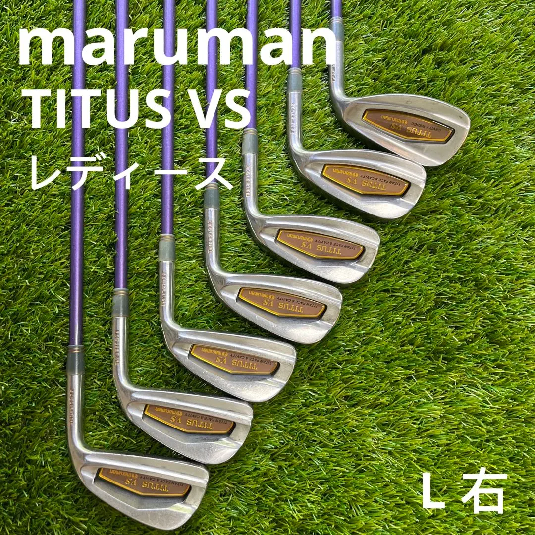 驚きの値段 his349)マルマン TITUS 中古ゴルフ 硬さR WA-2アイアンセット クラブ