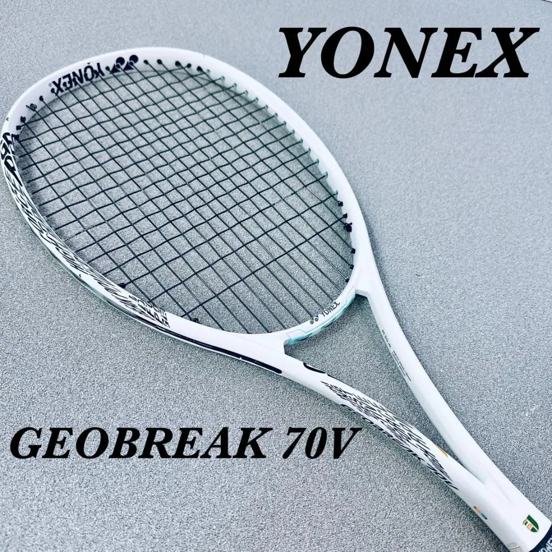 GEOBREAK70V YONEX テニスラケット ホワイト GEOBREAK70V YONEX テニスラケット ホワイト
