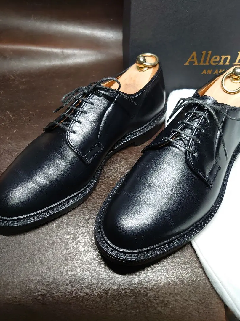 【美品】 Allen Edmonds Leeds アレンエドモンズ リーズ 茶 1980s コードバン【Allen Edmonds】アレンエドモンズ Leeds