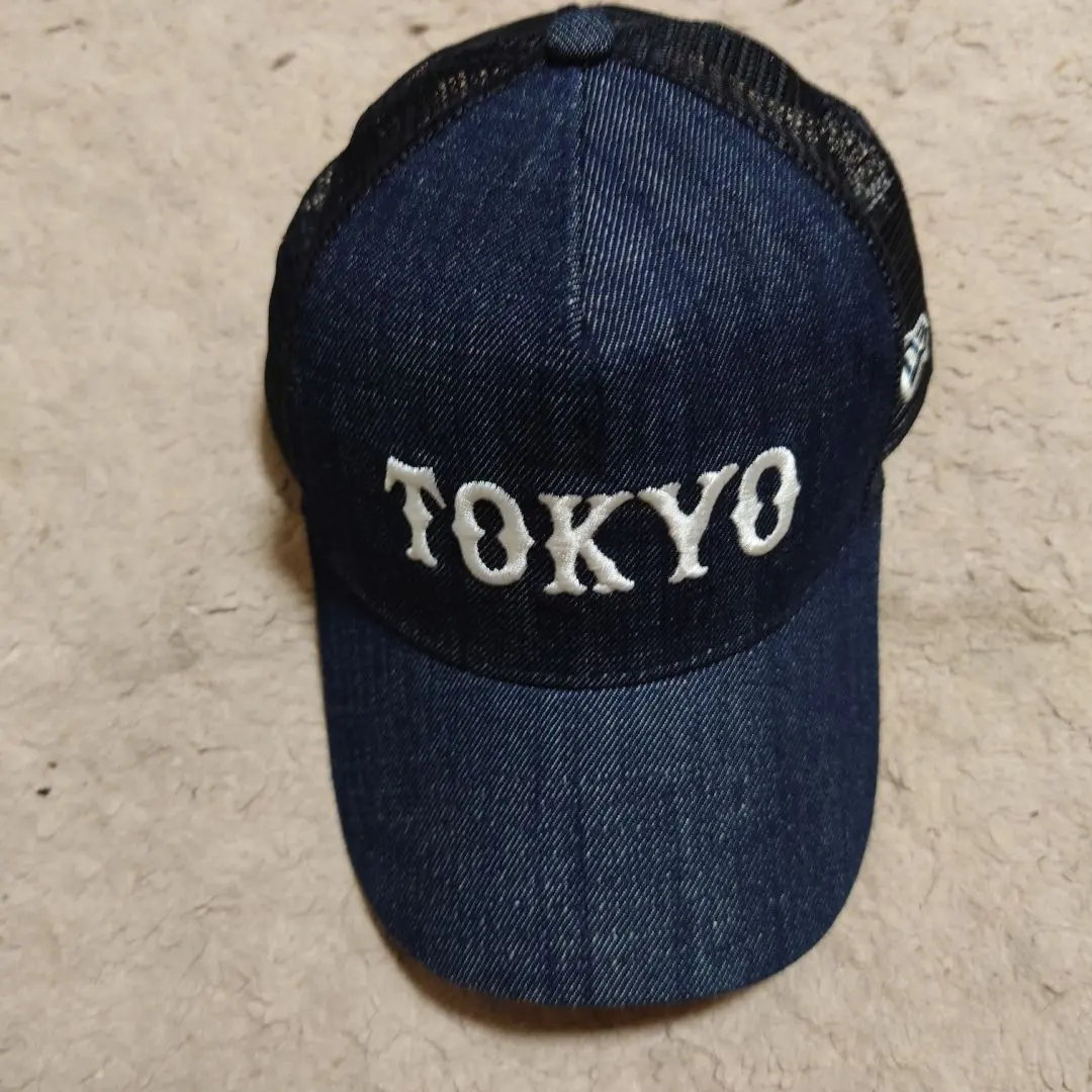 Thumbnail of TOKYO Embroidered Denim Trucker Cap 9FORTY