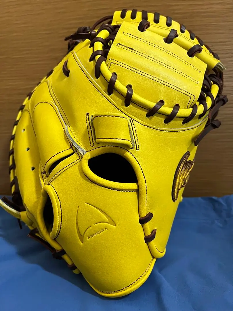 アイピーセレクト　キャッチャーミット イエロー アイピーセレクト アルモニーア キャッチャーミット | 中古野球