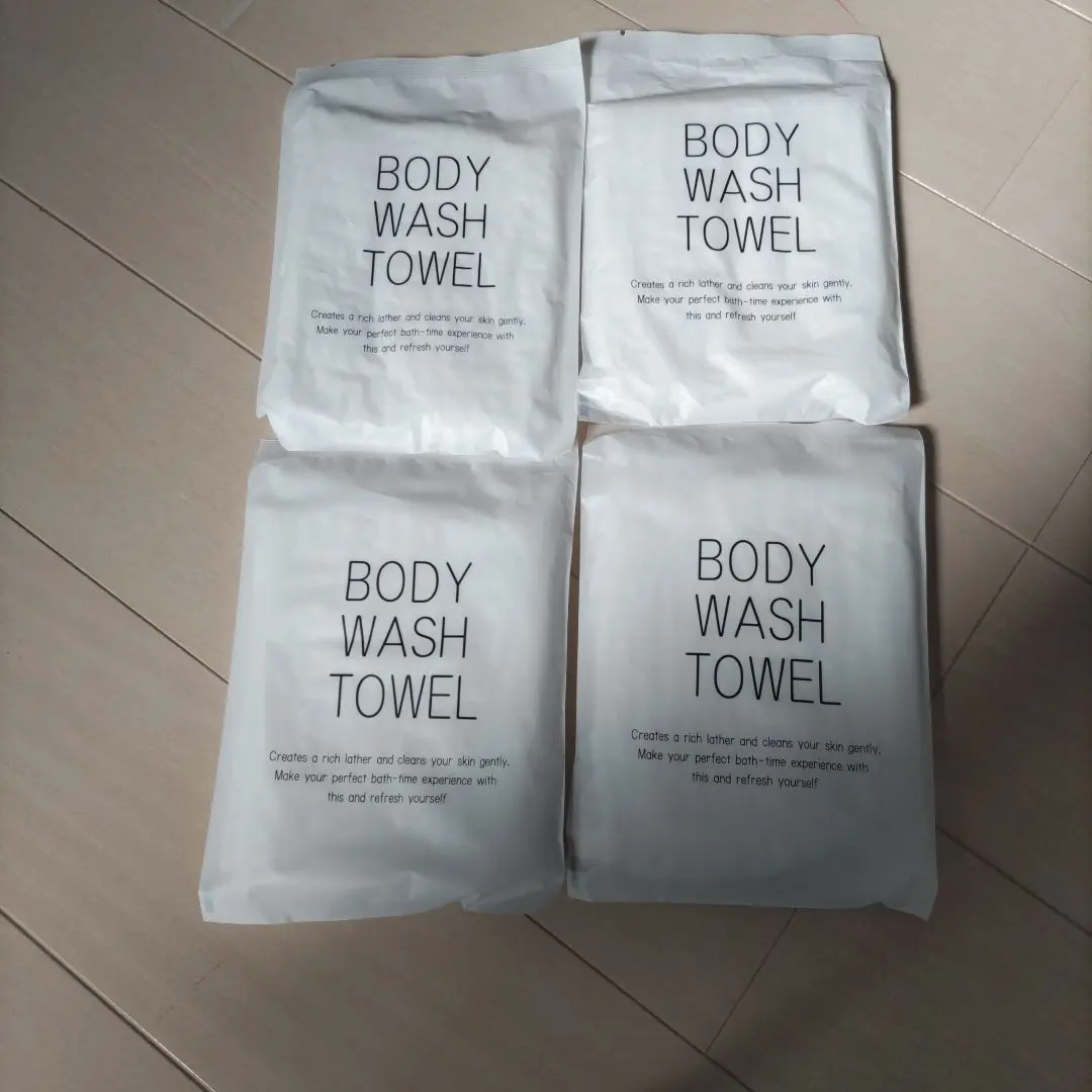 Thumbnail of Unopened New Body Wash Towels - 4 pieces