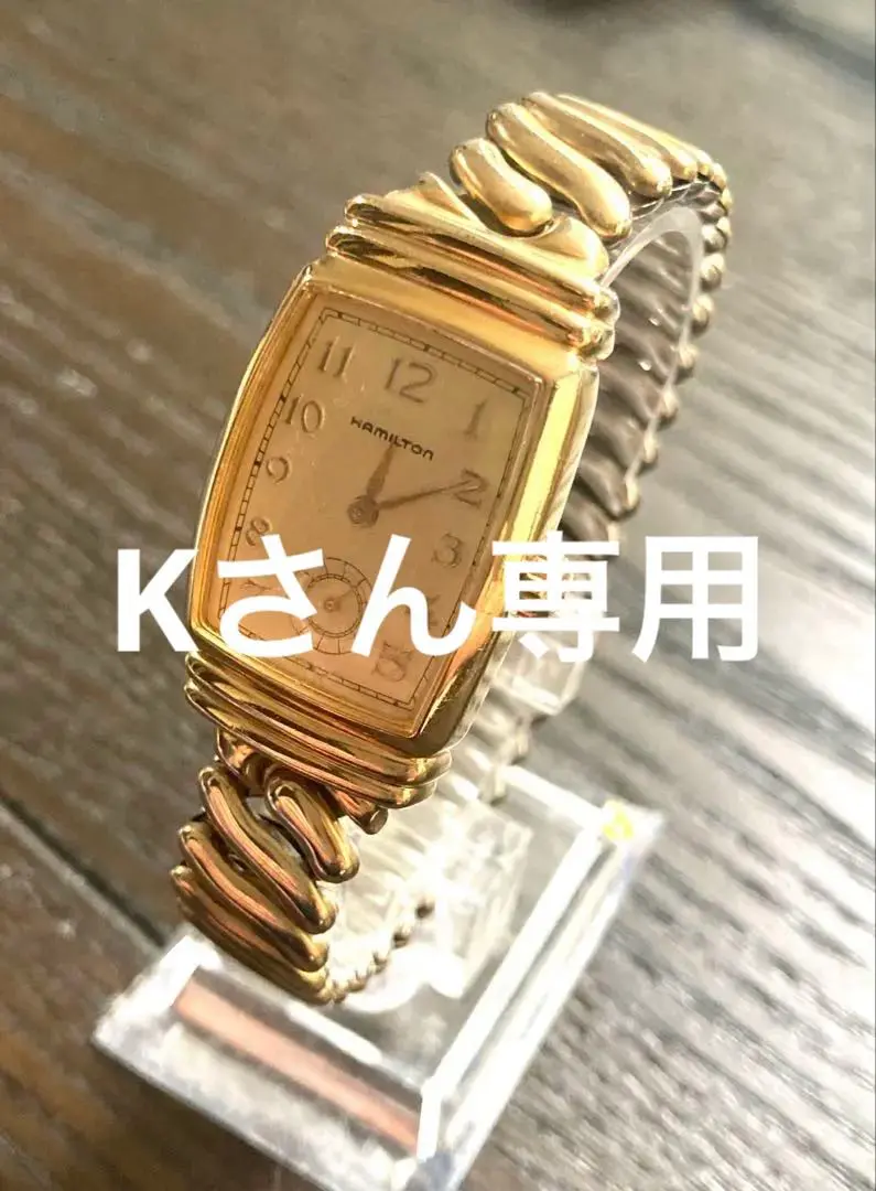 2025年最新】Hamilton 文字盤カラー：ゴールド 腕時計(クォーツ
