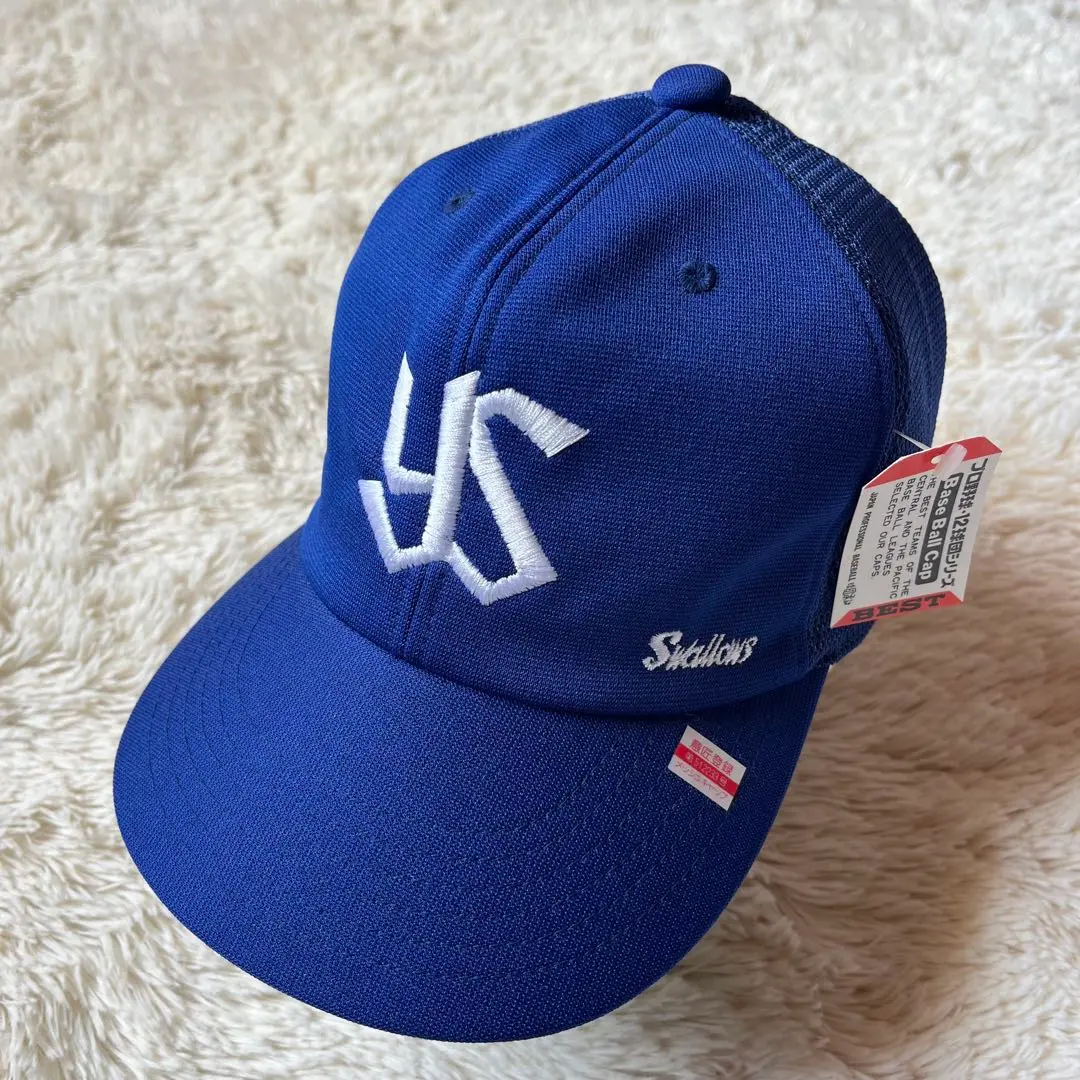 新品未使用 80's 90's デッドストック ヤクルトスワローズ キャップ デッドストック】ヤクルトスワローズ キャップ 野球帽 80s 90s