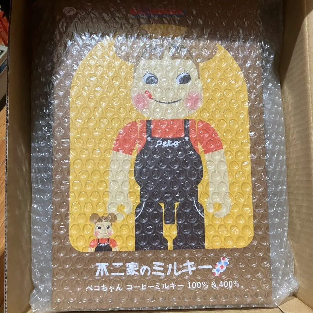 BE@RBRICK - ペコちゃん コーヒーミルキー 100％ ＆ 400％　新品未開封 2025年最新】be@rbrick ペコちゃん コーヒーミルキー 100% & 400