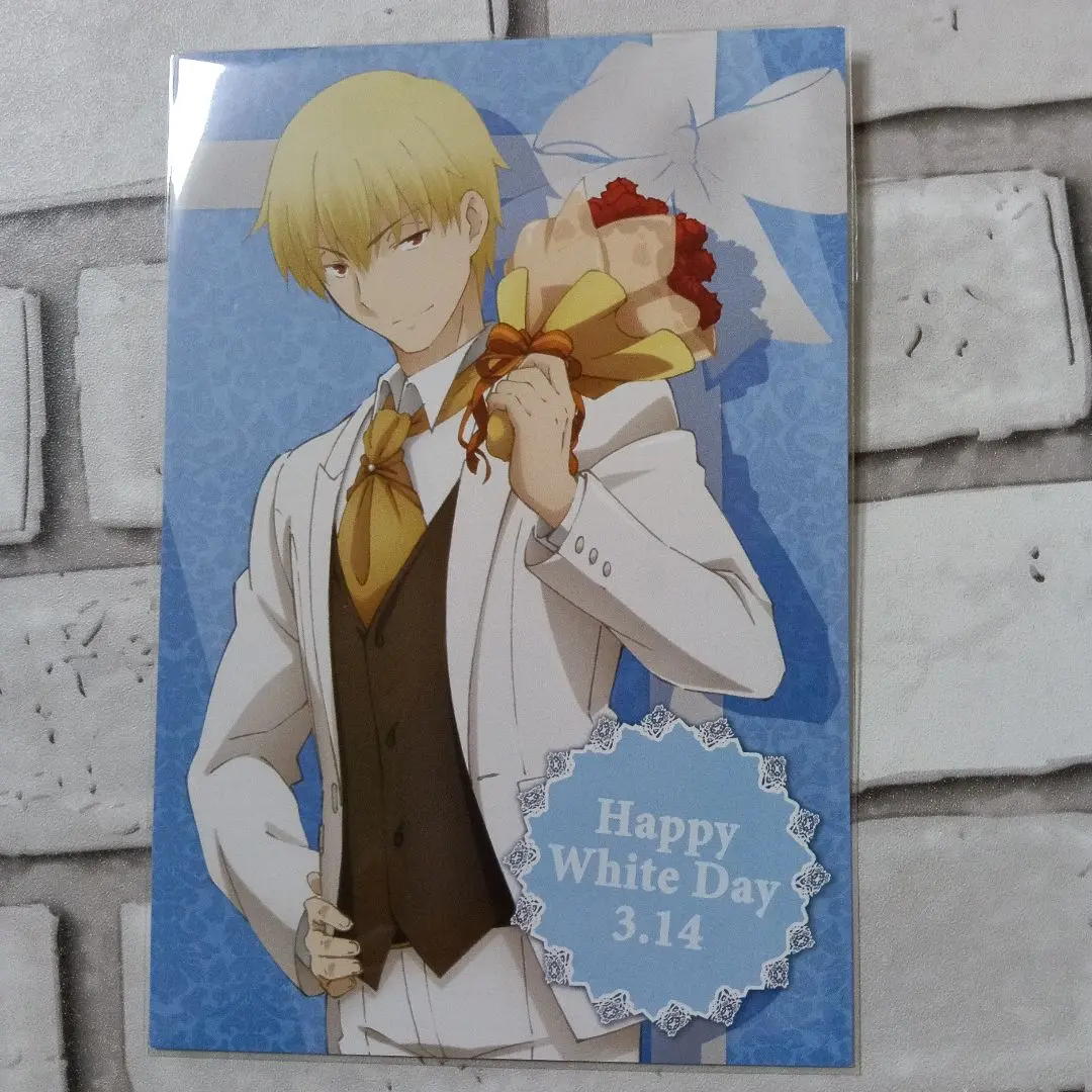 FGO　Fate　非売品　イラストカード　ギルガメッシュ ホワイトデー 2025年最新】Fate ギルガメッシュ ホワイトデーカードの人気