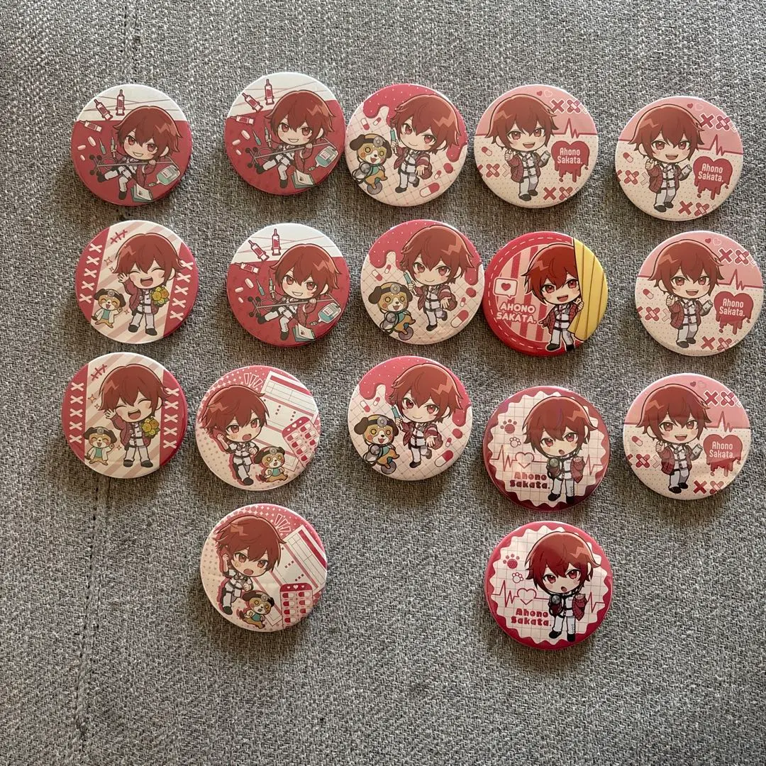 Thumbnail of Ahono Sakata Sakawan 2025 Can Badges Set of 17