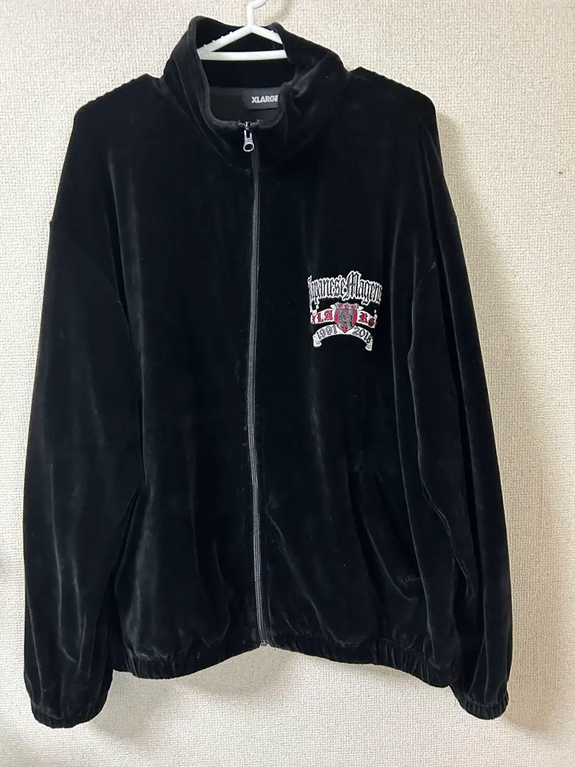 X-LARGE ジャパニーズマゲニーズ ベロア　セットアップ　上下セット　L セットアップ】XLARGE × ジャパニーズマゲニーズ ベロア
