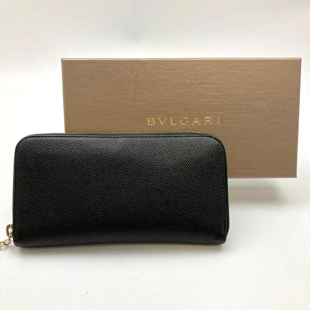 Thumbnail of 【Excellent Condition】BVLGARI Long Wallet Round Zip B-zero Black Authenticated