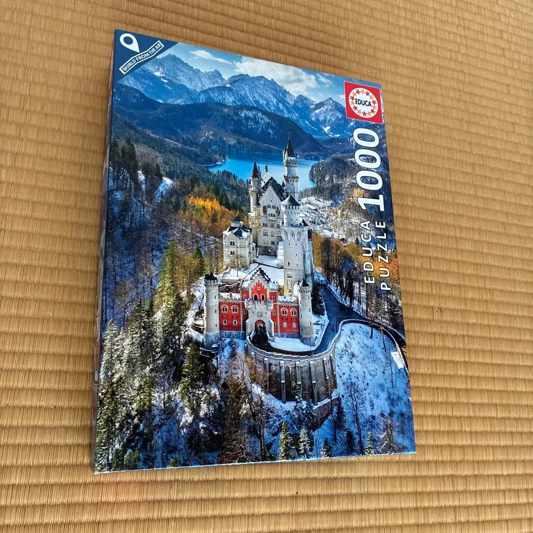 新品　未開封　ジグソーパズル　西ドイツ　ノイシュバンシュタイン城1000pcs. Amazon.co.jp: 1000ピース ジグソーパズル ドイツ 冬のノイシュ