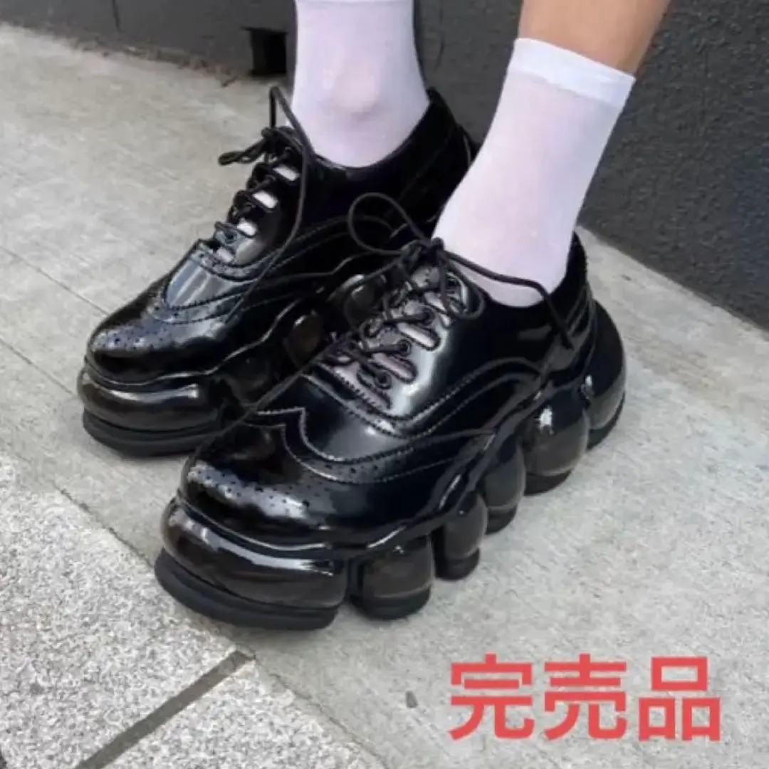 た*ん様 MIKIOSAKABE ローファー　黒　厚底 2025年最新】MIKIOSAKABE ローファーの人気アイテム - メルカリ