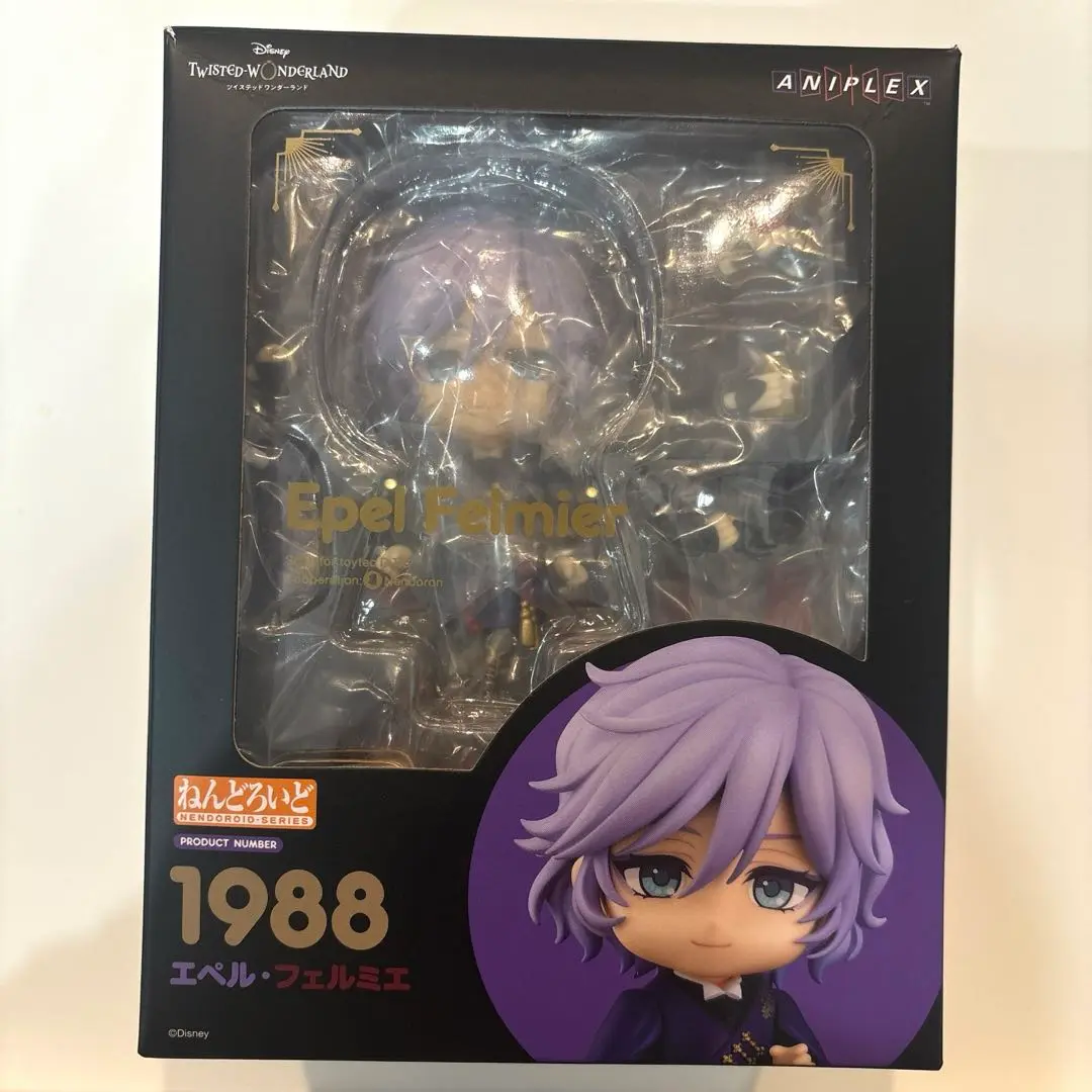 【新品未使用・特典缶バッジ付き】ねんどろいど エペル フェルミエ フィギュア ディズニー ツイステッドワンダーランド』 ねんどろいど エペル