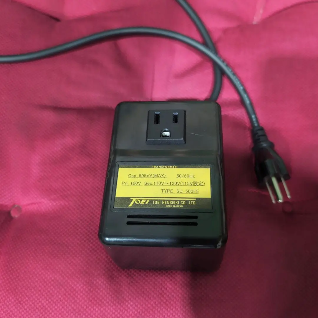 変圧器110V～120V⇒100V 1000VA 東栄アメリカ TC-10