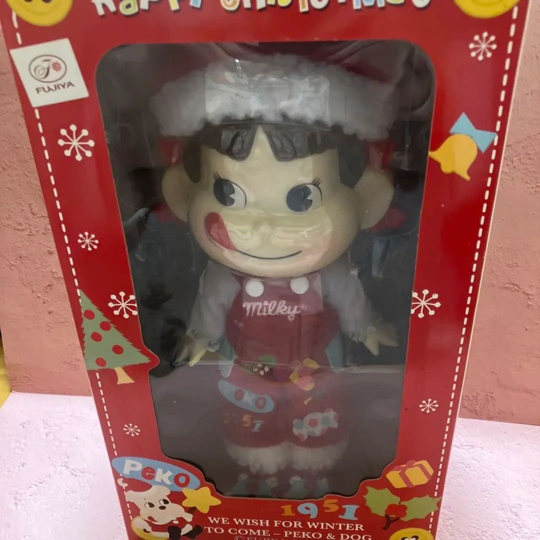 未使用品　YEAR'S　2009　ペコちゃん　ビスクドール　クリスマス　ver 2025年最新】2009 ペコちゃん人形 クリスマスの人気アイテム
