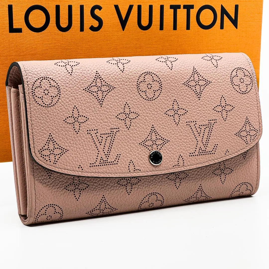 路易威登 Portefeuille Iris Mahina 長款錢包 木蘭粉 的縮圖