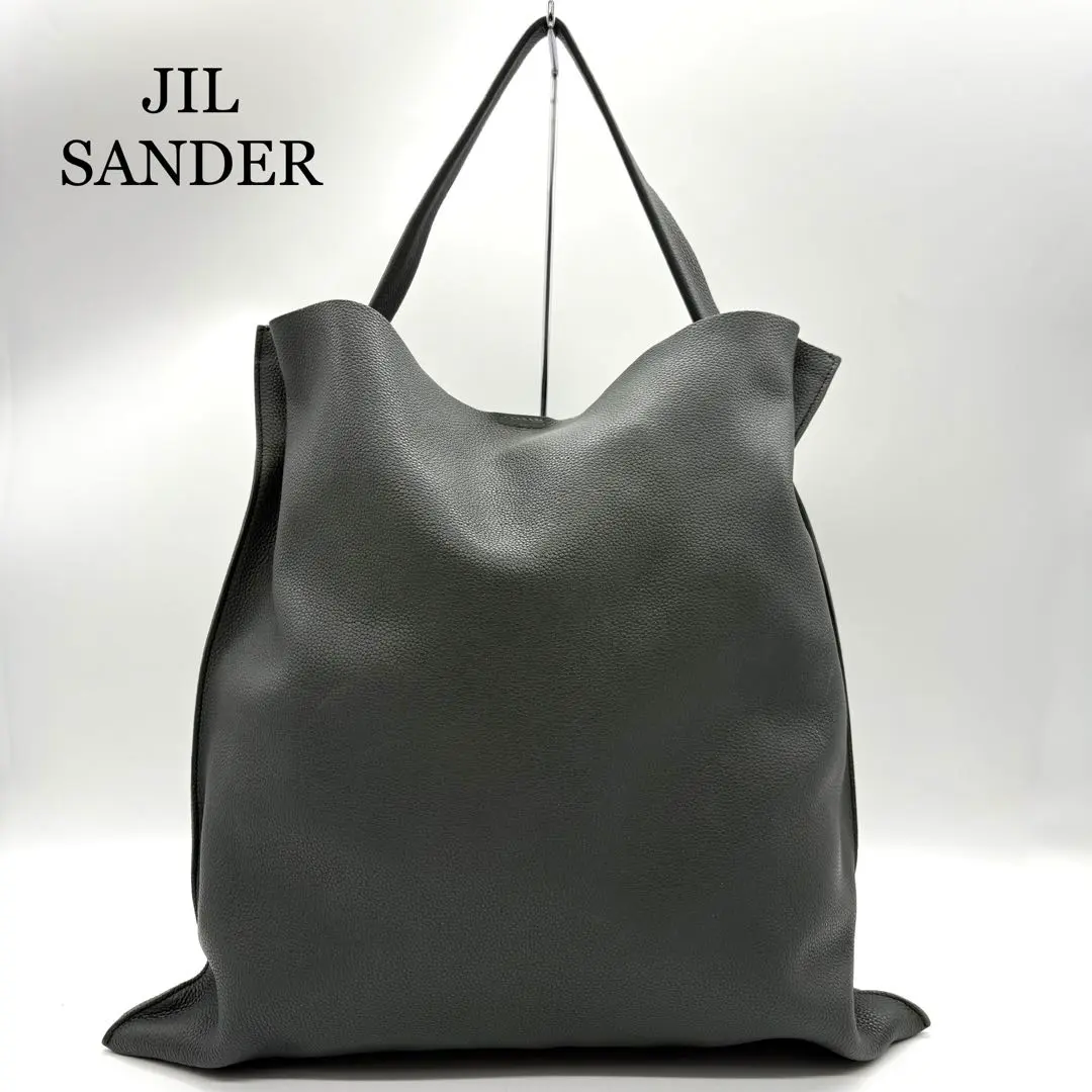 美品　ジルサンダー　JIL SANDER　XIAO　シャオ　トートバッグ JIL SANDER/ジルサンダー】 XIAO トートバッグ レザー ブラック
