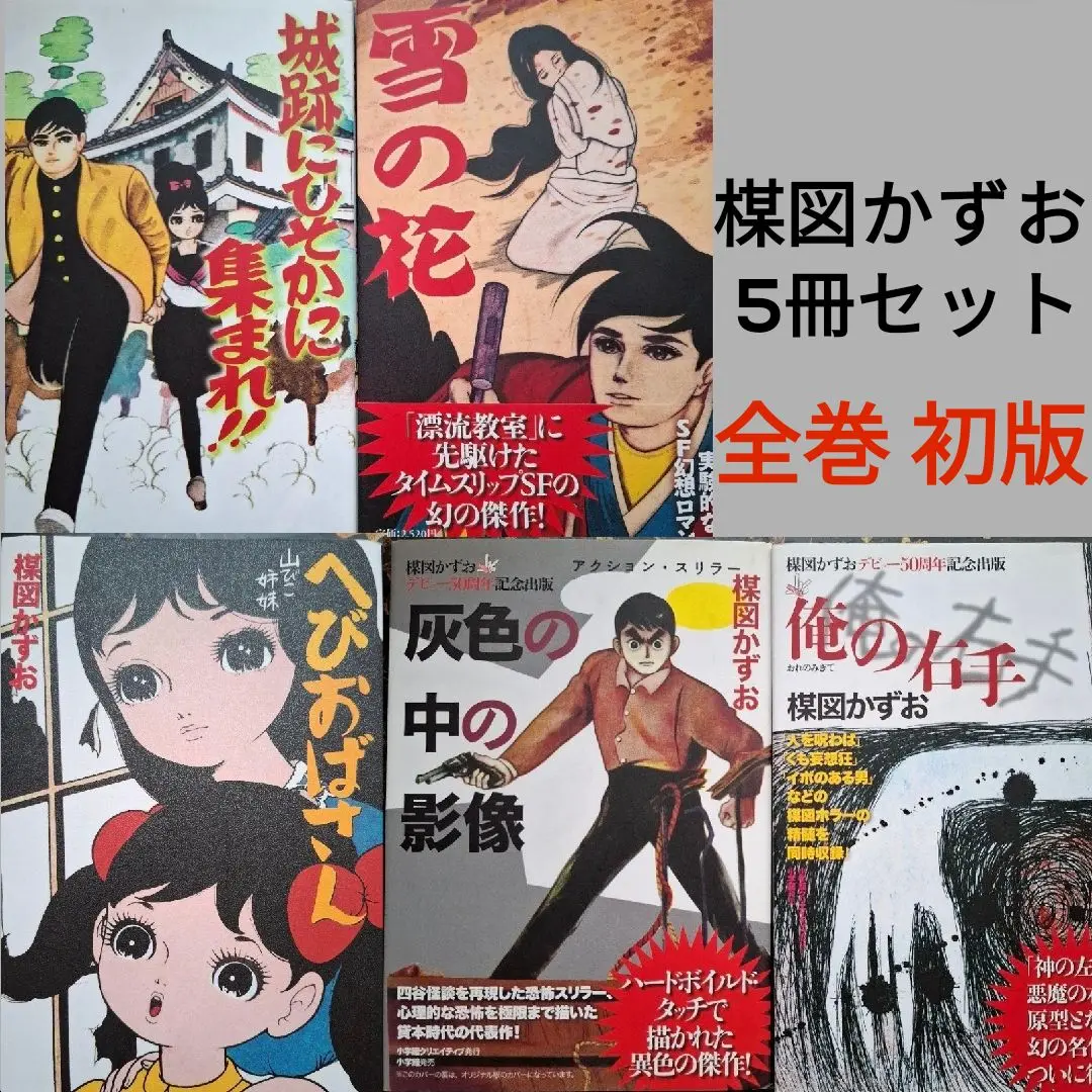 楳図かずお　デビュー50周年記念出版　2冊セット「送料込み」 2025年最新】楳図かずお デビュー50周年の人気アイテム - メルカリ