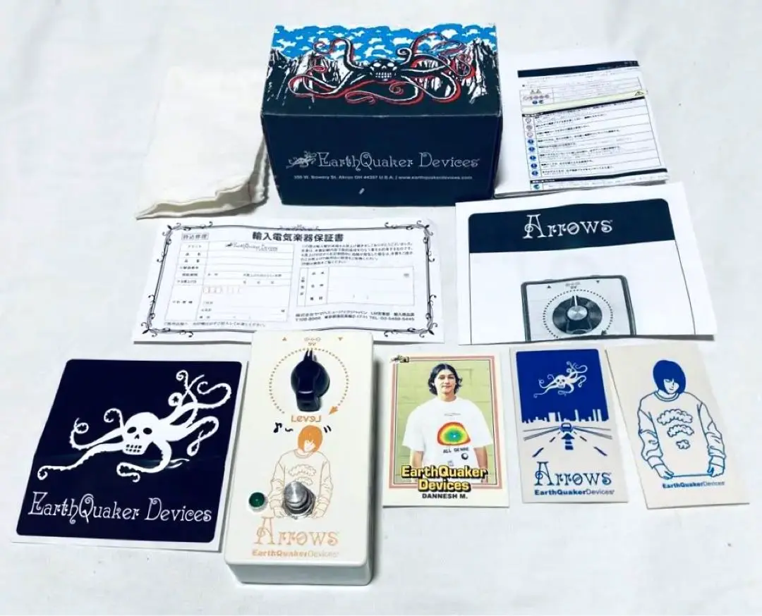 earth quaker devices Arrows 田淵ひさ子限定モデル 2025年最新】earth quaker devices arrowsの人気アイテム - メルカリ