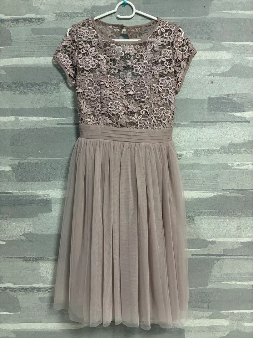 Thumbnail of LITTLE MISTRESS Dusty Pink Tulle Dress UK6 EUR38