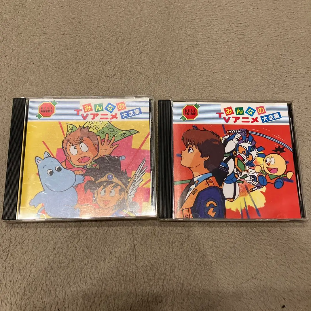 懷舊 みんなのTVアニメ大全集7.8 CD 兩張合售 的縮圖