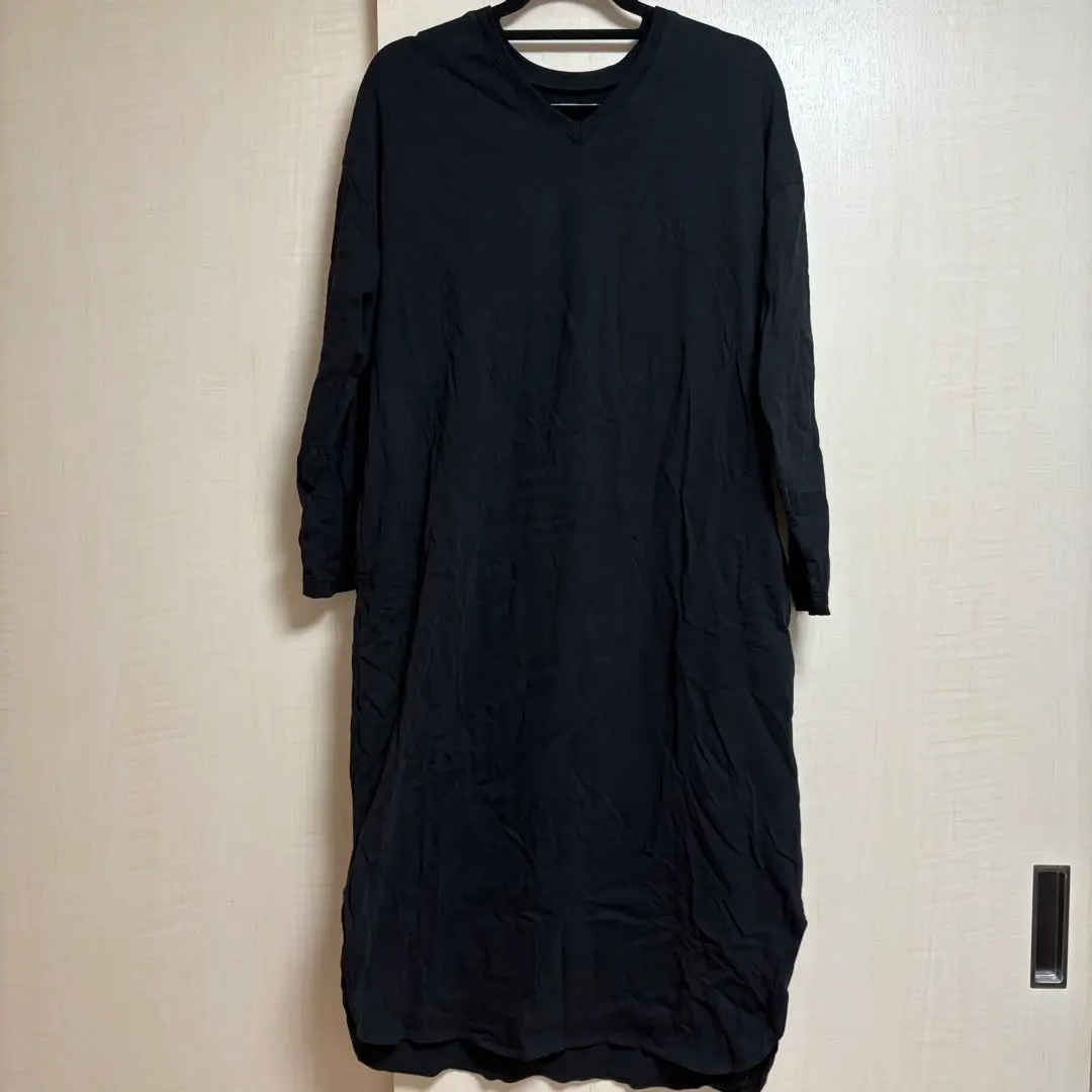 Thumbnail of Chocol Raffinerobe Long Sleeve One-Piece Dress, Black