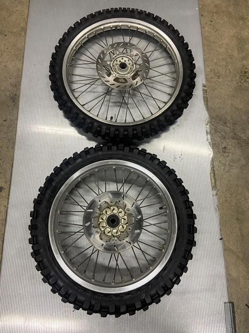 ヤマハDT200WR 3XP ホイール DT200WR 3XP純正フロント リア ホイール前後21x1.60 18x2.15 3BN