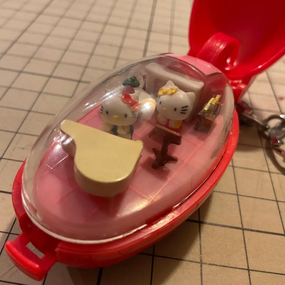 美品　ハローキティ ポケットクリッター HELLO KITTY 作動確認済 Pocket Clitter/ポケットクリッター Hello Kitty/ハローキティ