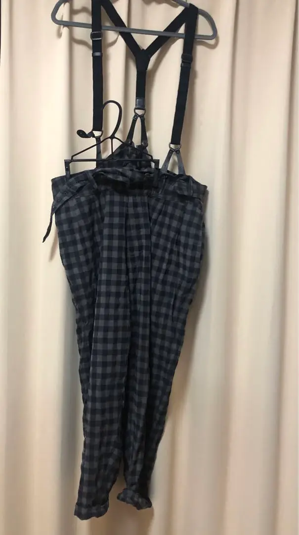 Y's 80sヴィンテージ チェック柄ジャージー サルエルパンツ 美品 2025年最新】Y's 柄・デザイン:チェック サルエルパンツの人気