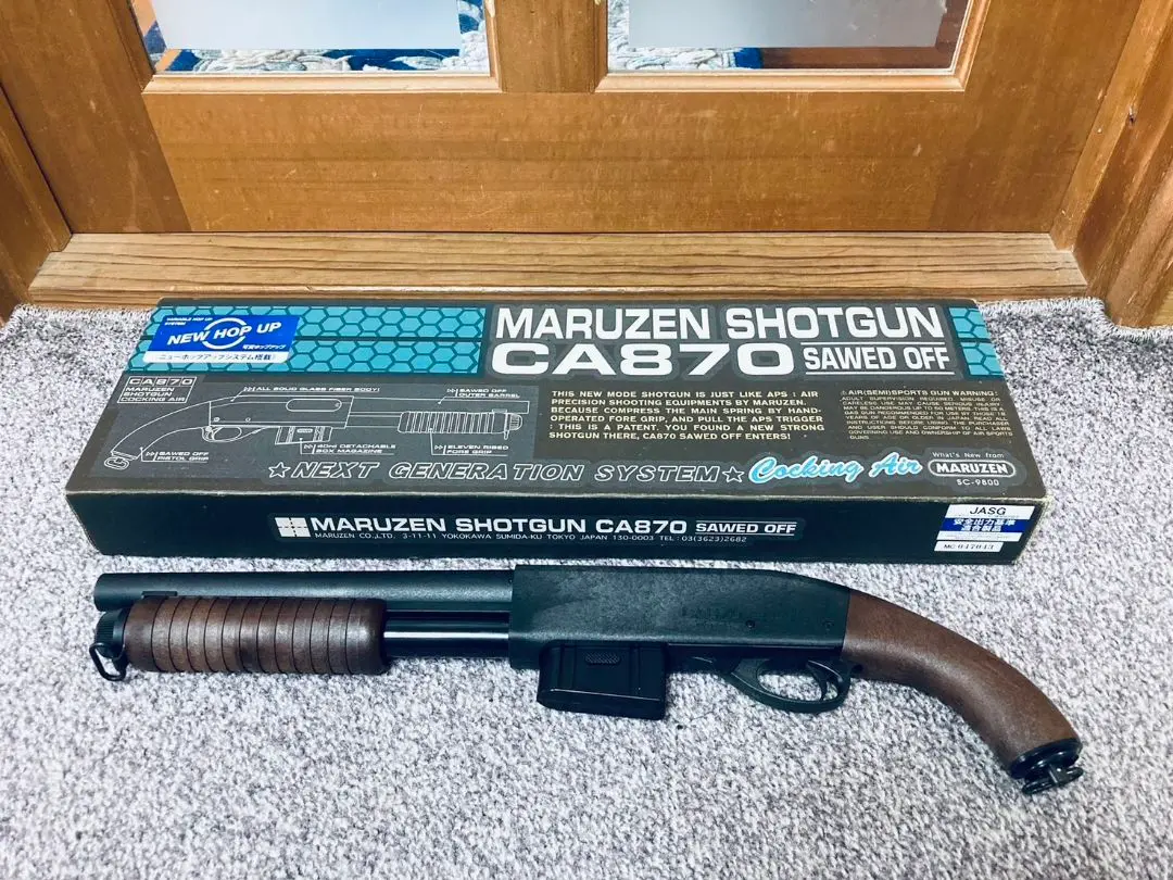 【新品同様中古】マルゼン CA870 ソードオフ ショットガン エアガン APS MARUZEN（エアガン） エアーショットガン CA870 ソードオフ