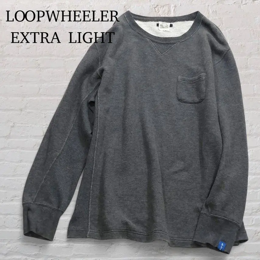 LOOPWHEELER/ループウィラー/EXTRA LIGHT/M/ダークグレー LOOPWHEELER/ループウィラー/EXTRA LIGHT/M/ダークグレー
