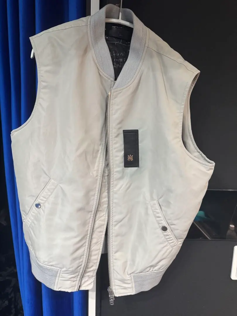 Thumbnail of Amiri nylon bomber vest L