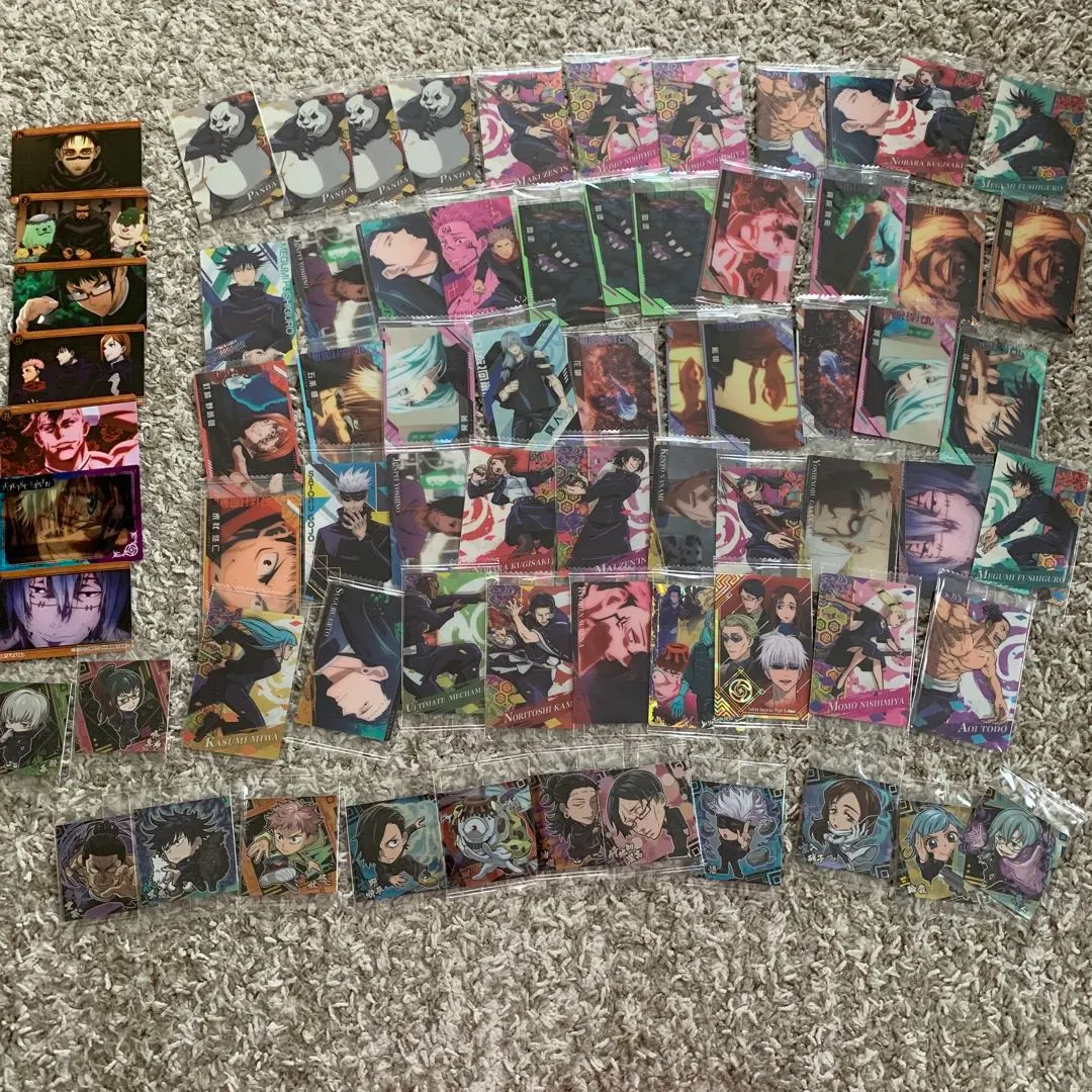 咒術迴戰 貼紙 卡片 總出清 的縮圖