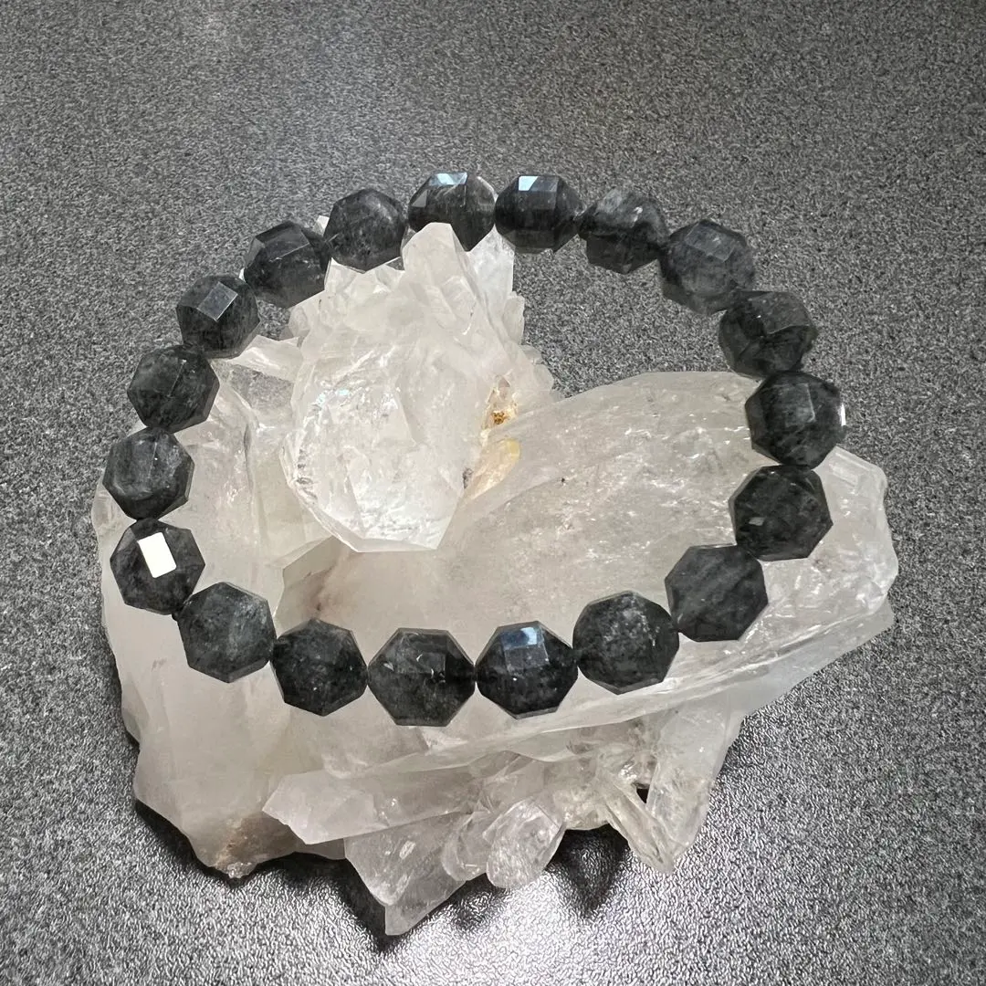 珍品♡フィリフォーム クリスタルインクォーツ ◇激レア！◇8種以上の鉱物を内包した水晶◇キラキラ多面カット