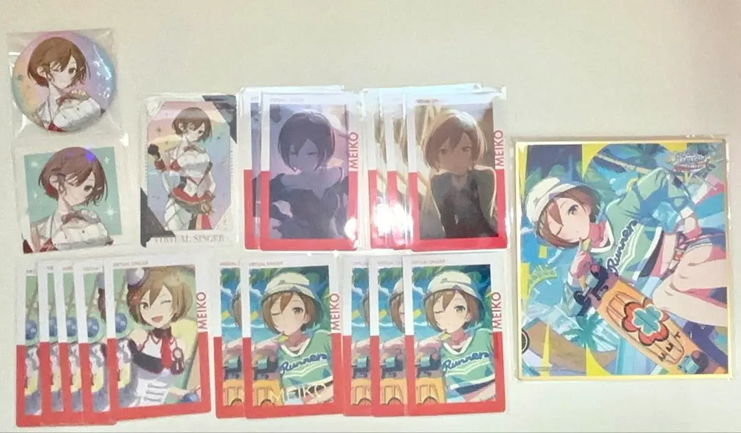 Thumbnail of Project Sekai MEIKO Epica Mini Shikishi Can Badge Set