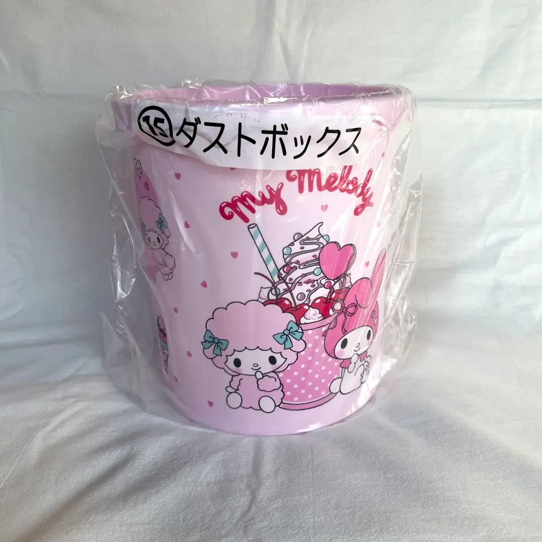 希少レア年代物♡マイメロ特大ダイカットダストボックス☆ハッピーくじセット 希少レア年代物♡マイメロ特大ダストボックス☆ハッピーくじ