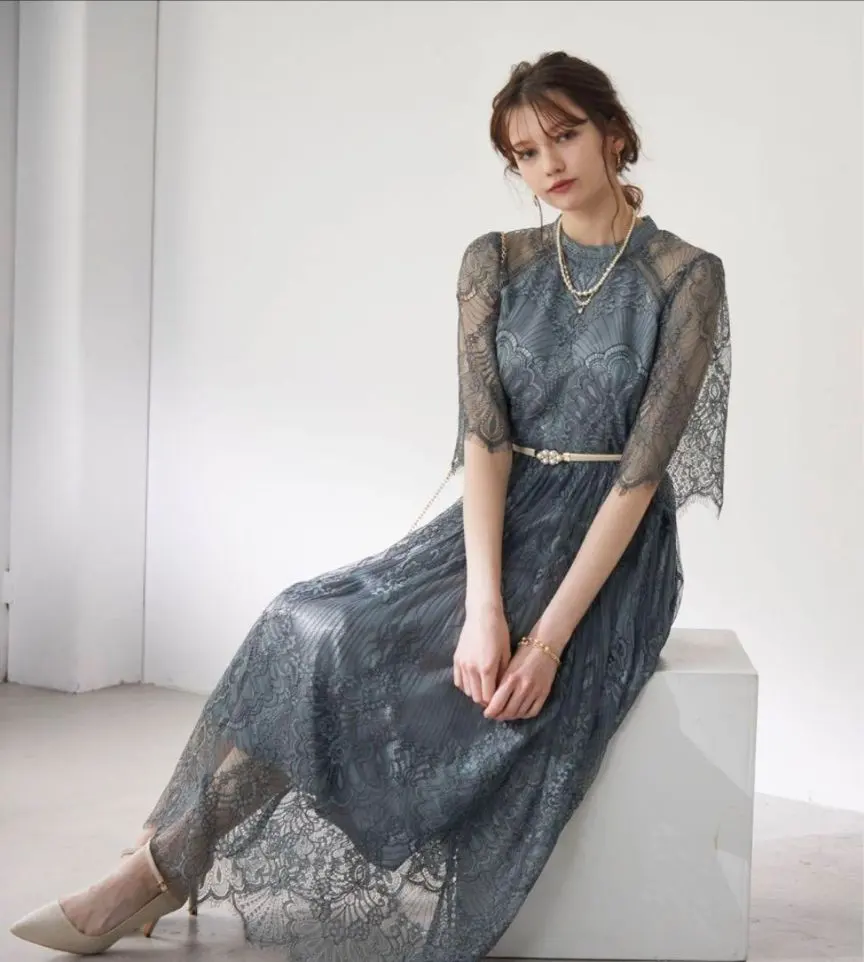 Thumbnail of niana Niana Party Dress Light Khaki Dorry Doll Wedding