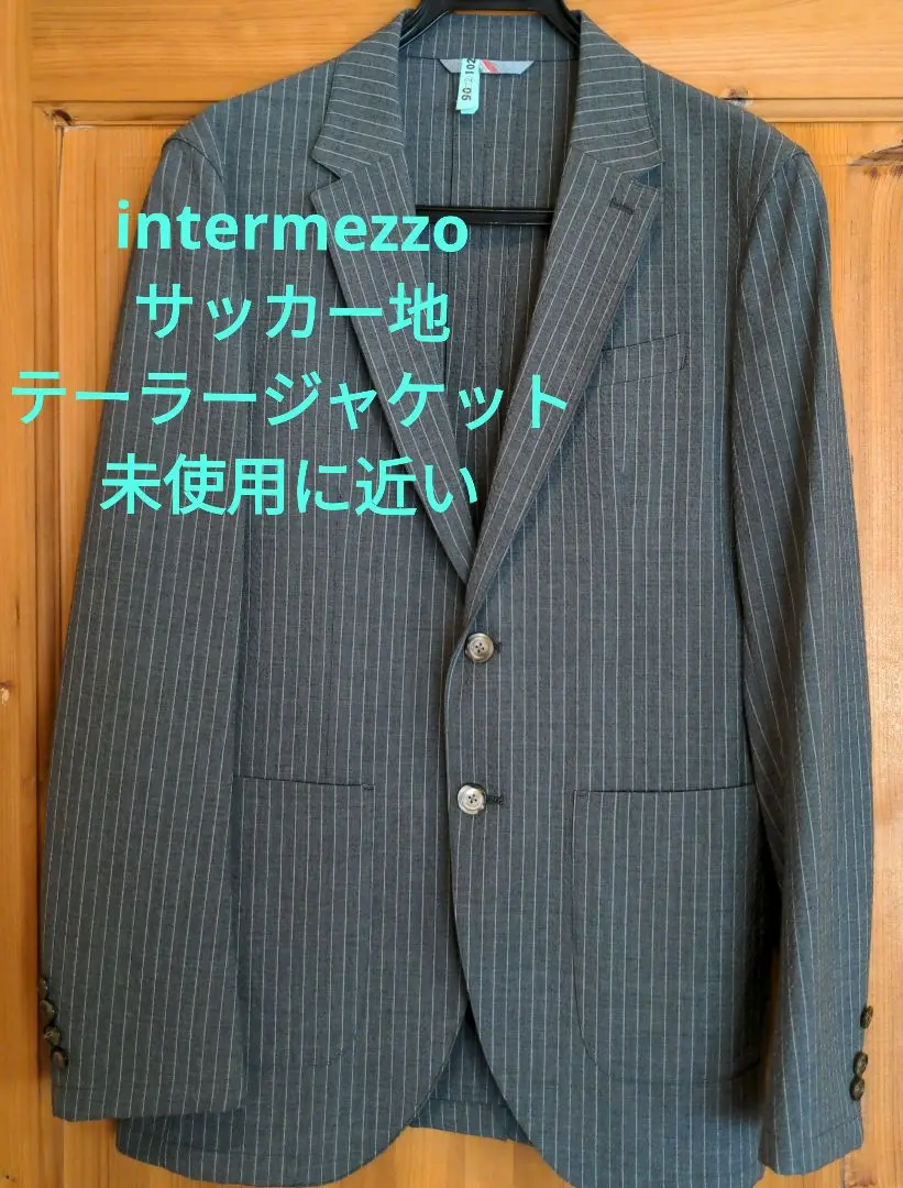 ☆ 新品　INTERMEZZO  テーラードジャケット　サマージャケット　L 2025年最新】INTERMEZZO 柄：無地 テーラードジャケットの人気