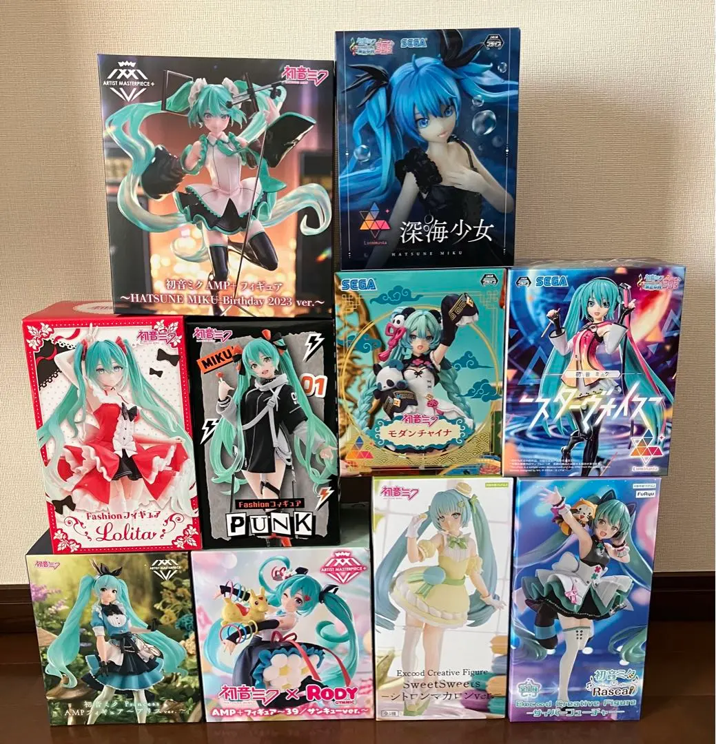 【新品未開封】初音ミク AMP＋ フィギュア Birthday 2023 10体 Amazon.co.jp: 初音*ミク AMP＋フィギュア ～HATSUNE*MIKU