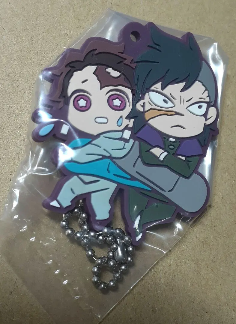 Thumbnail of Demon Slayer: Kimetsu no Yaiba Tanjiro Kamado & Genya Shinazugawa Rubber Keyholder