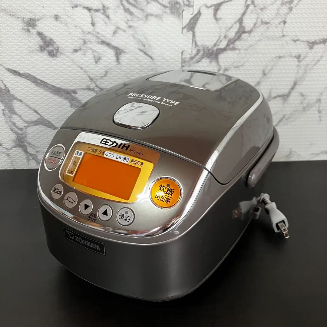 【未使用】象印 極み炊きNP-RH05 圧力IH炊飯器３合 2013年製 Amazon | ZOJIRUSHI 圧力IH炊飯ジャー 【3合炊き】 メタリック