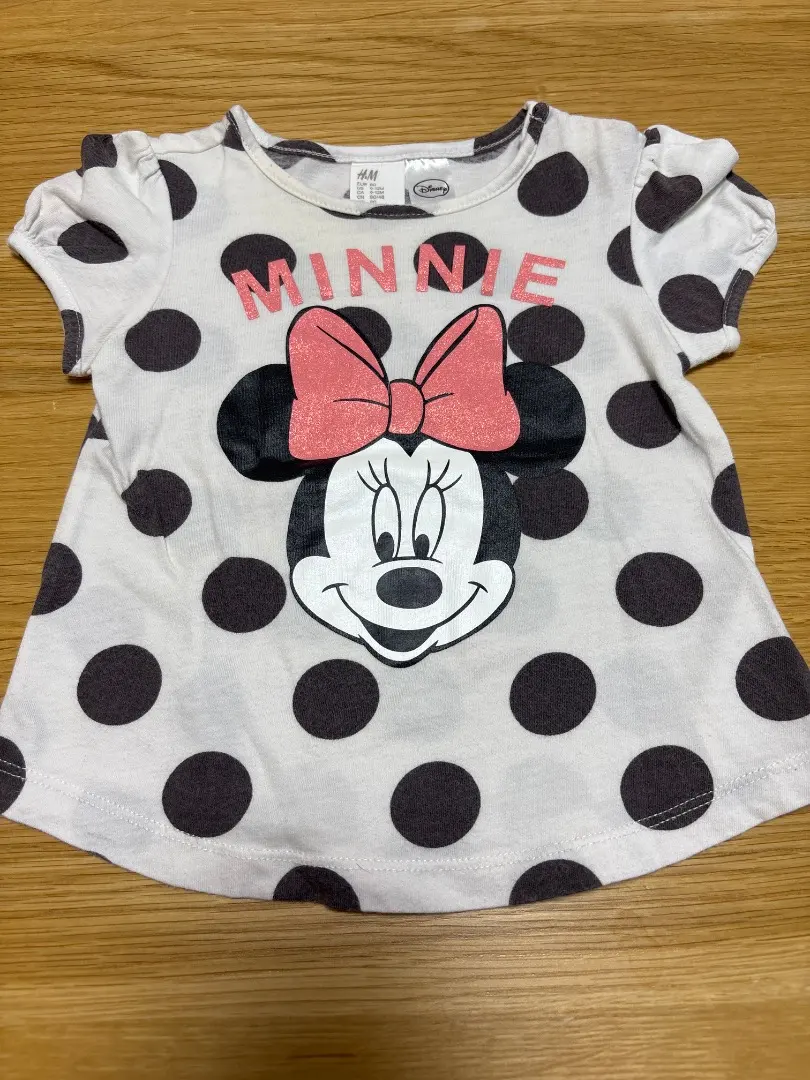 Thumbnail of H&M Minnie Mouse Polka Dot T-shirt 80cm