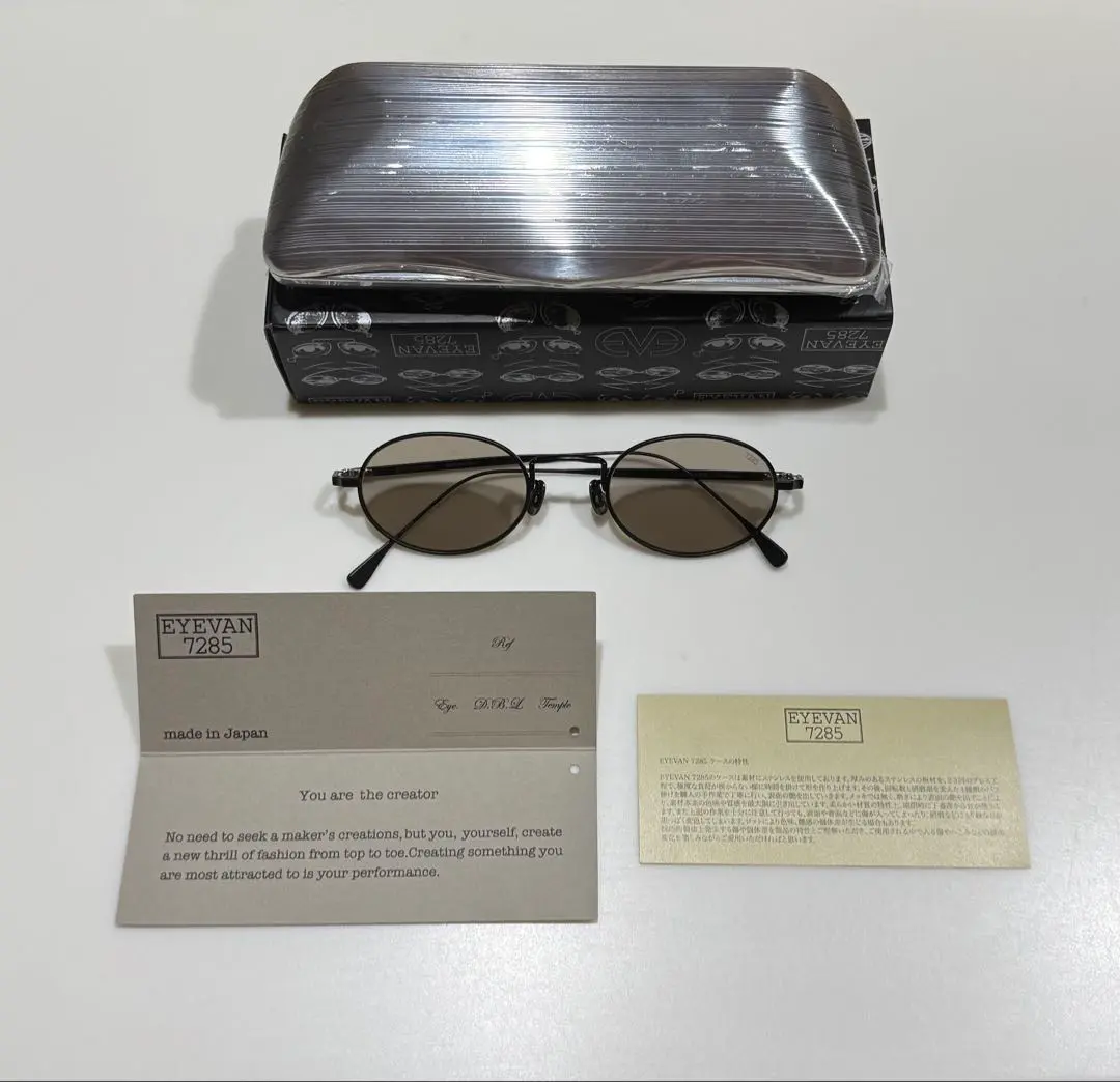 【希少】eyevan7285 177 color900＆901セット販売 MODEL 177 | EYEVAN 7285
