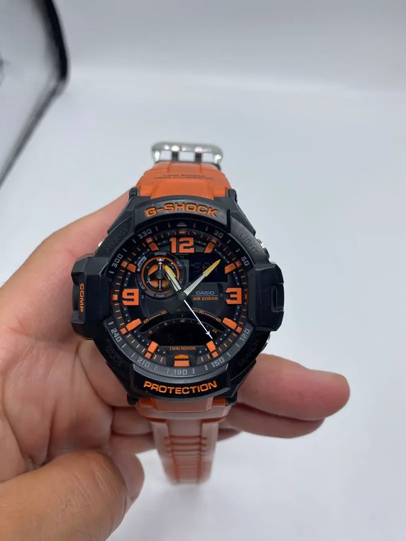 CASIO G-SHOCK GA-1000 5302 オレンジ/ブラック！ GA-1000-4A | G-SHOCK MASTER OF G - AIR GRAVITYMASTER | CASIO