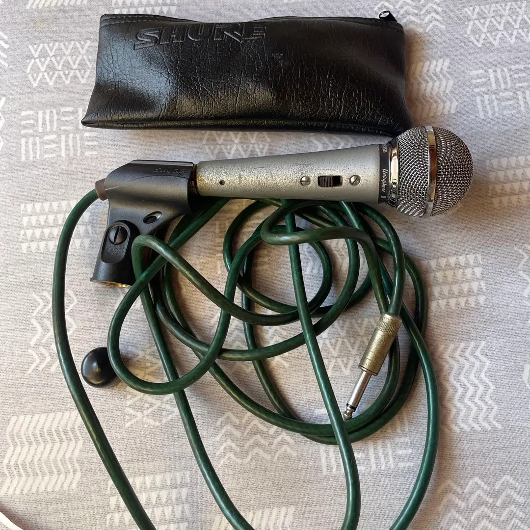 SHURE 588SB #ビンテージマイク Shure 588SB Unisphere B Dynamic Microphone with Cable Made