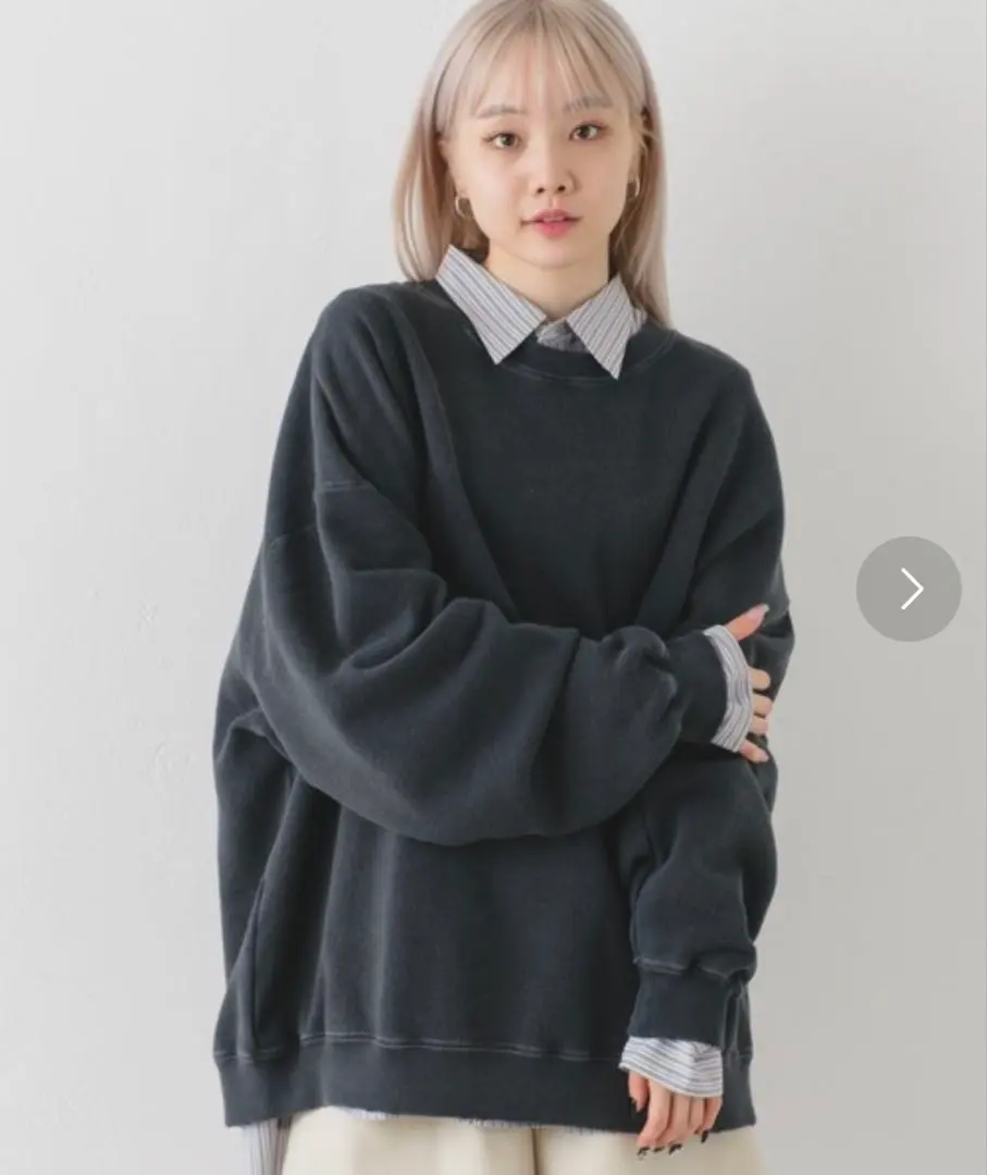 深灰色 超大碼 運動衫 的縮圖