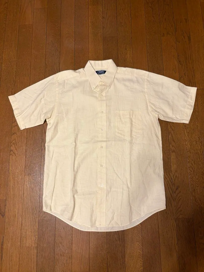 Thumbnail of CHAPS RALPH LAUREN Short Sleeve Shirt, Pale Yellow, Ralph Lauren