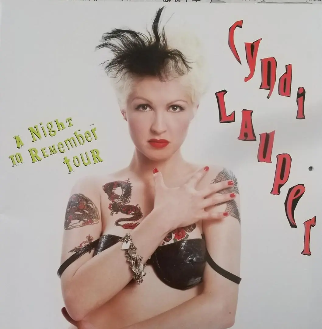鮎*）様 絶版　希少　Cyndi Lauper 30周年記念ツアー パンフレット 2025年最新】シンディローパーパンフレットの人気アイテム
