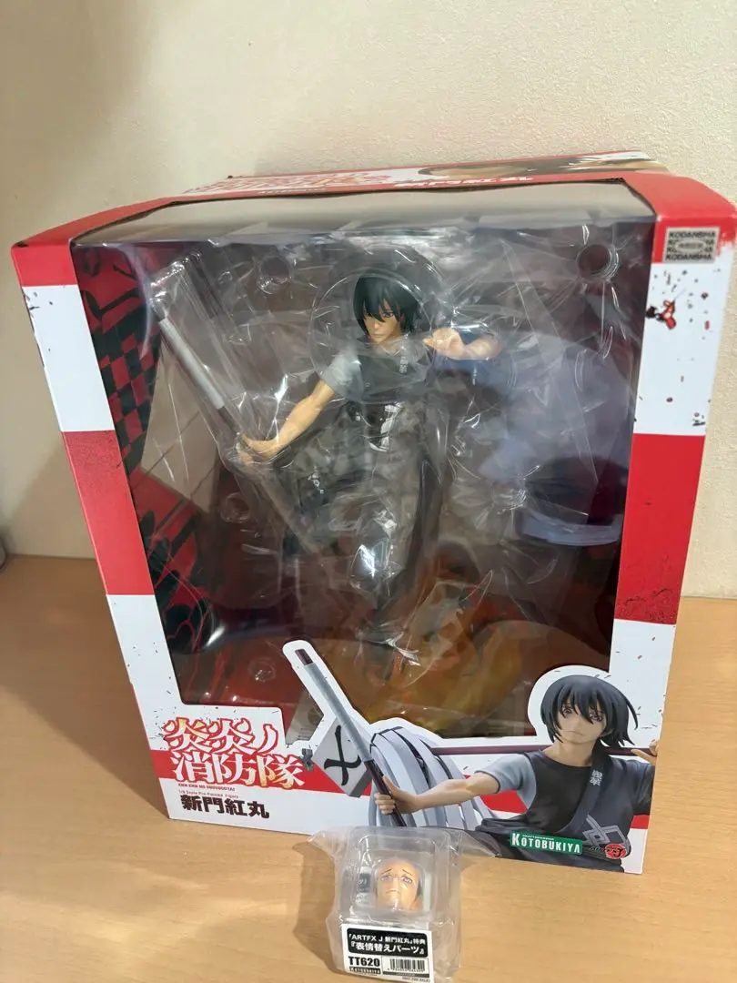 KOTOBUKIYA - 【新品未開封】炎炎ノ消防隊 新門紅丸 ARTFX J 特典パーツ付 ARTFX J 新門 紅丸｜炎炎ノ消防隊｜男性キャラクター フィギュア