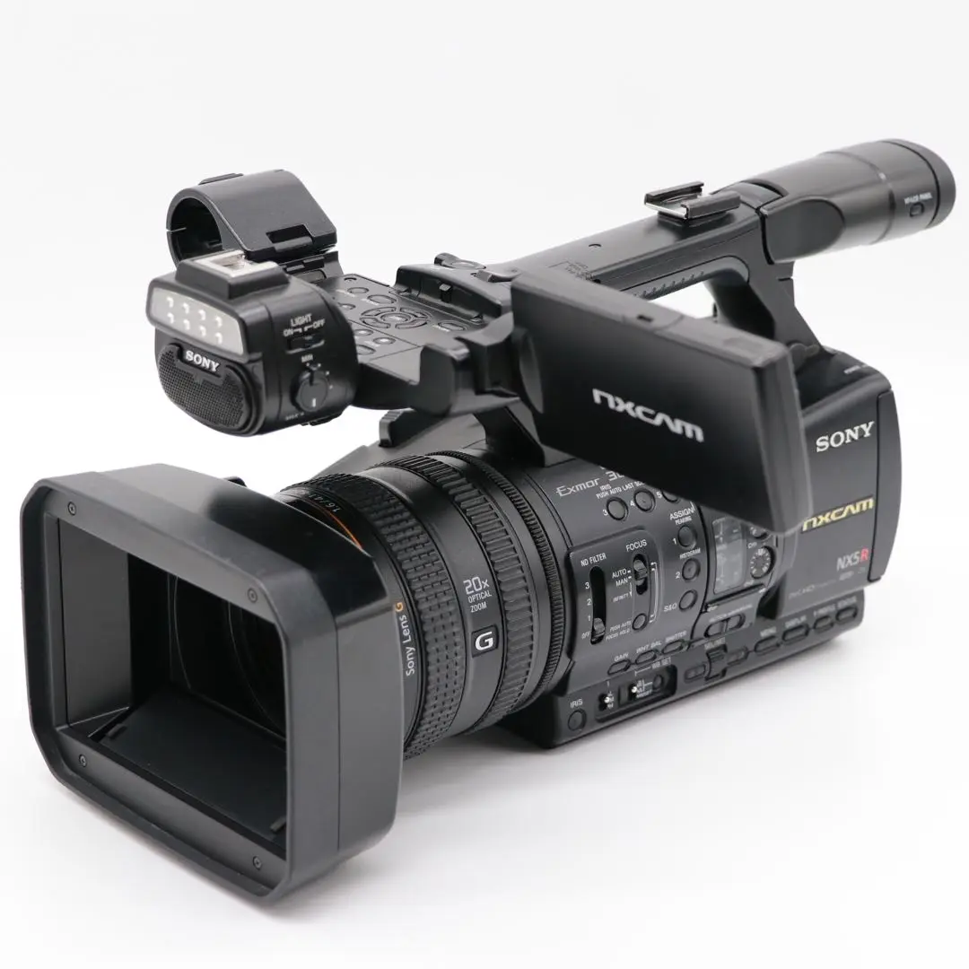 SONY HXR-NX5R業務用ビデオカメラ(中古) SONY HXR-NX5R 業務用ビデオカメラ 本体 元箱 付属品あり - メルカリ
