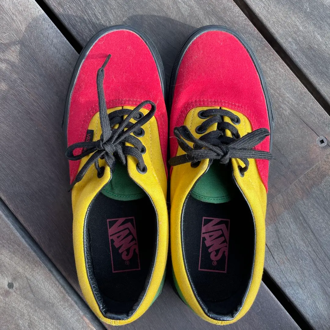 好評 era 2025年最新】vans ラスタカラーの人気アイテム メルカリ - 靴